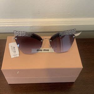 Miu Miu 63mm Pavé Gradient Oversize Cat Eye Sunglasses